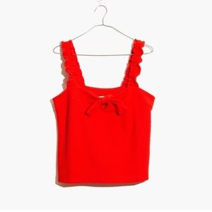 Madewell Tie-Front Tank Top